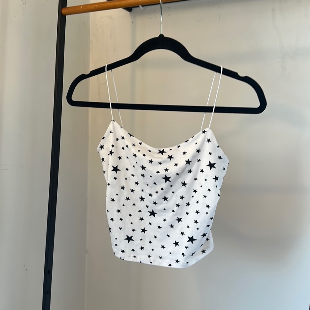 Women’s XS Gaze stars crop top